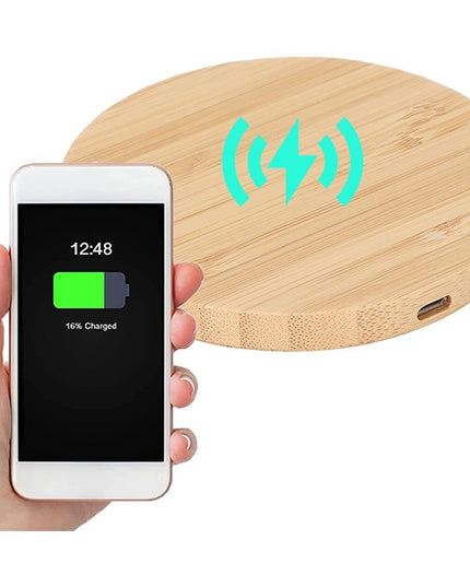 Bamboo Vertical Wireless Charging, Home, Office, Travel Universal, Dual-coil Design, Horizontal And Vertical Screen Can Be Charged, Compatible With All Kinds Of Wireless Charging Equipment