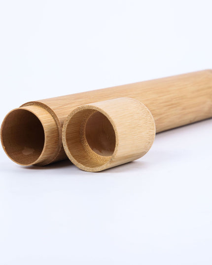 Bamboo Toothbrush Novelty Wooden Teeth Brush soft-bristle Bamboo Fibre Wooden Handle Bamboo Tube Charcoal Set