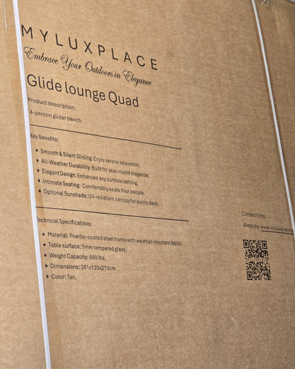 Glide Lounge Quad