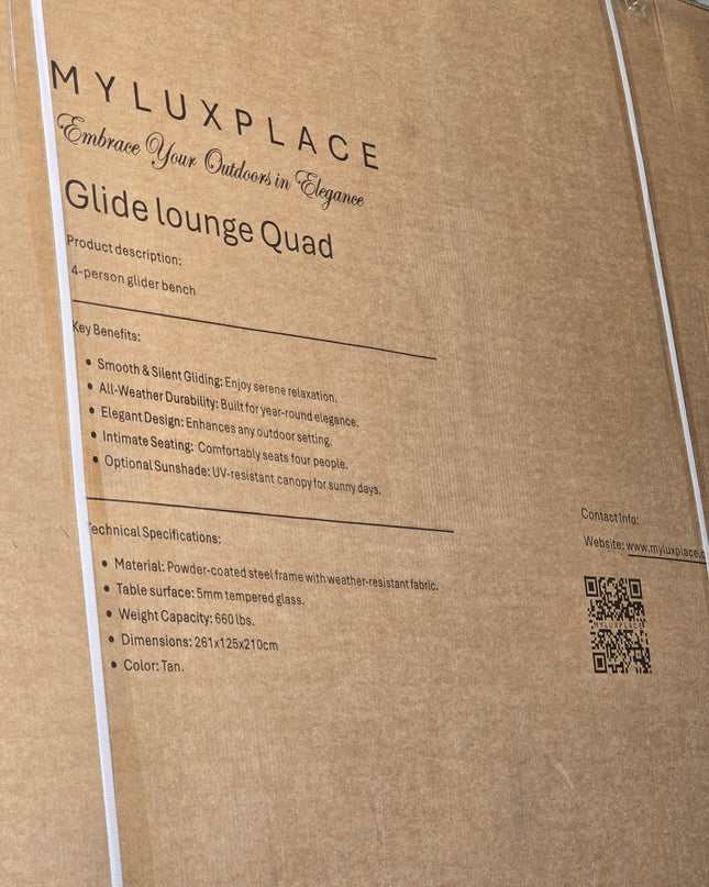Glide Lounge Quad